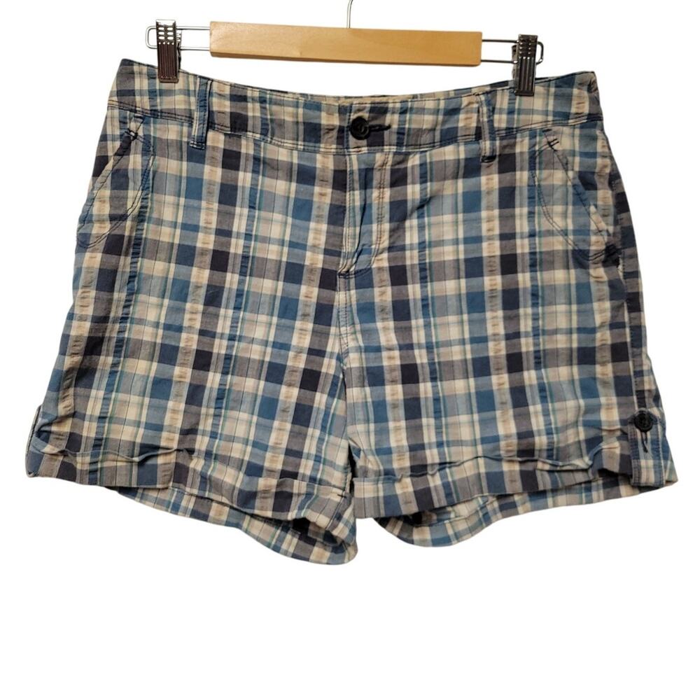 Plaid Preppy Shorts New England‎ Country Club Summer Vacation Outdoors  Size 8